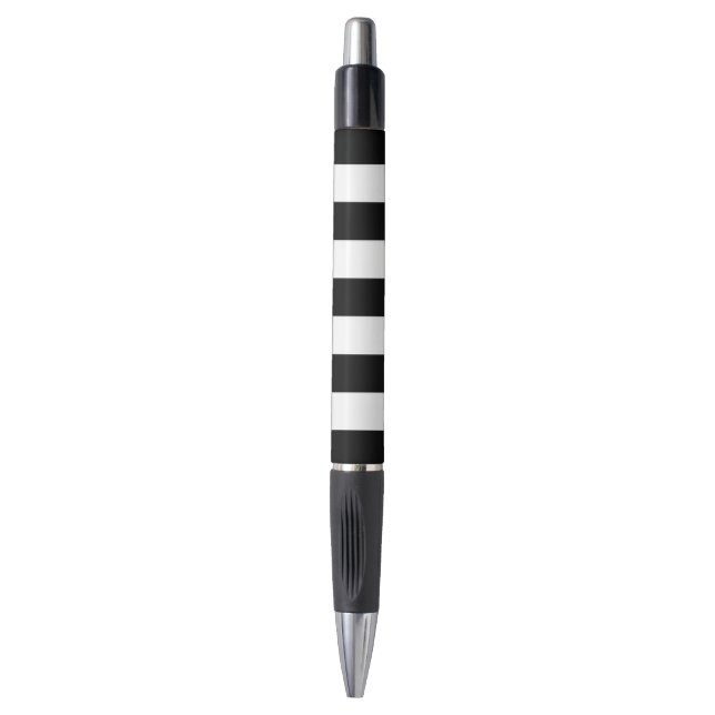 Black and White Stripes, Striped Pattern, Lines (Front Vertical)
