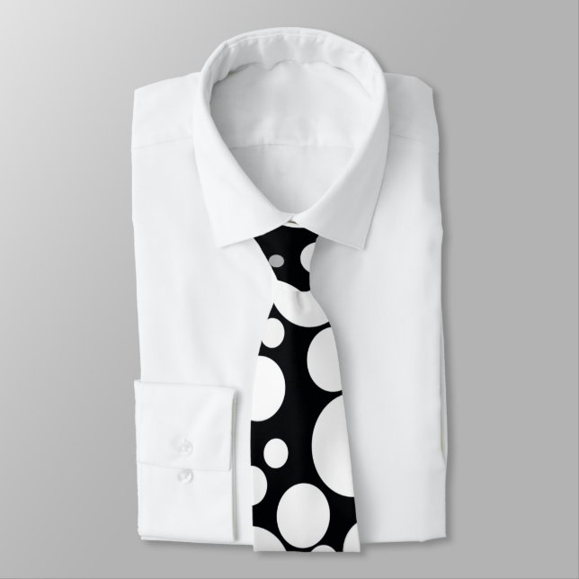 black and white tie (Tied)