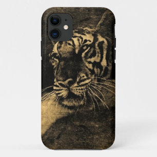 Black and White Tiger Case-Mate iPhone Case