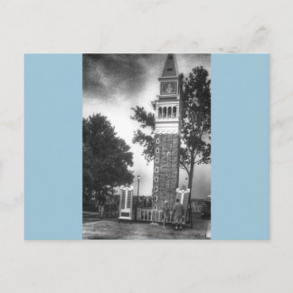 Black And White Tower Postcard