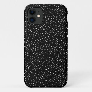 Black and white trendy animal print Case-Mate iPhone case
