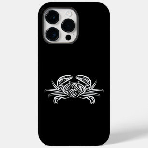 Black and White Tribal Crab Case-Mate iPhone 14 Pro Max Case