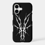 Black and White Tribal Deer Skull Hunting Design<br><div class="desc">Make a bold statement with this unique, intricately detailed Deer Skull Tribal Design. Featuring a striking black and white image, this artwork reimagines the classic hunting trophy with a dark, modern edge. Perfect for deer hunters looking for gear that stands out from the traditional camo, this "scary-cool" tribal aesthetic adds...</div>