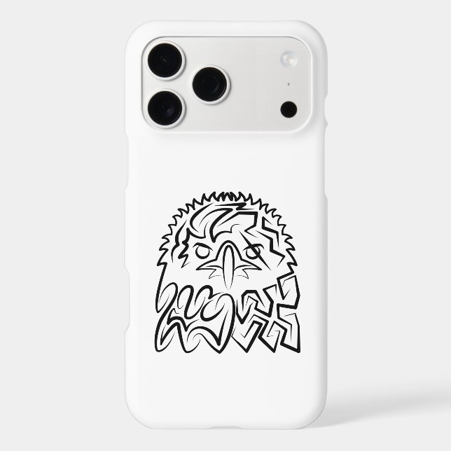 Black and White Tribal Eagle (Back)