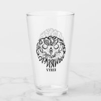 Black and White Tribal Owl