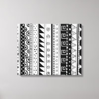 Black and white Tribal pattern