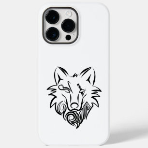 Black and White Tribal Tiger Case-Mate iPhone Case
