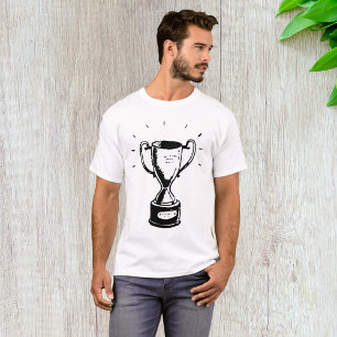 Black And White Trophy Mens T-Shirt