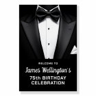 Black and White Tuxedo Birthday Event