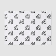 Black and white version of diamond