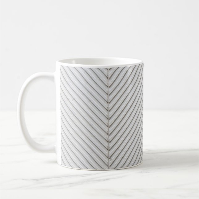 Black and white wall coffee mug (Left)