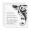 Black and White Wedding Invitations