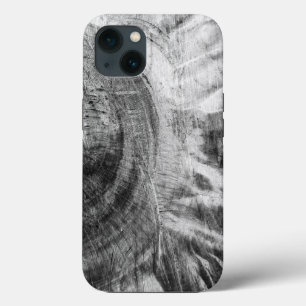 Black and white wood texture Case-Mate iPhone case