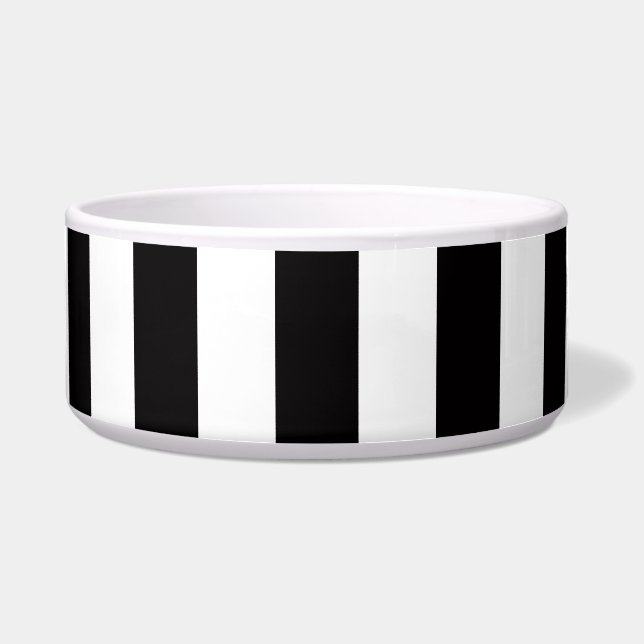 Black and White XL Stripes Pattern (Front)