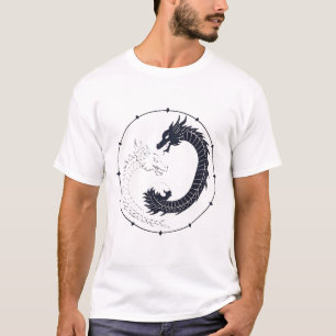 Black and white Yin Tang  T-Shirt