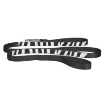 Black and White Zebra Animal Print 