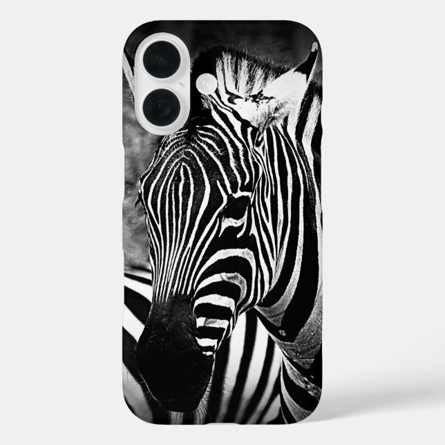 Black and White Zebra * Case-Mate iPhone Case (Back)