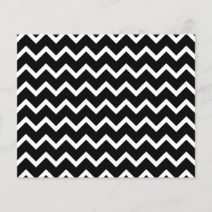 Black and White Zig Zag Pattern.