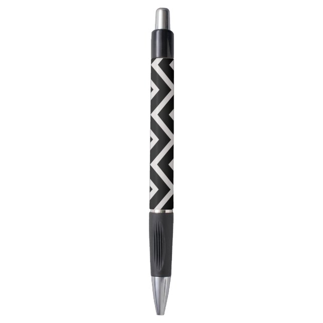 Black and white zigzags (Front Vertical)