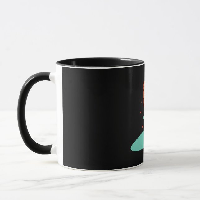 Black and Wild MUG  (Left)