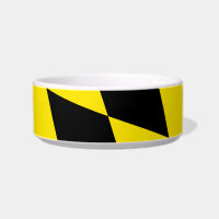 Black and Yellow Bavaria Diamond Flag Pattern