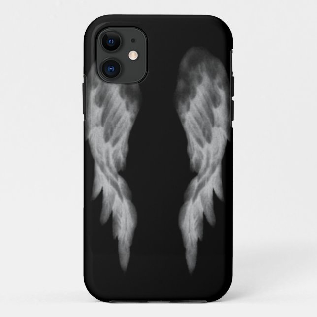 Black Angel Iphone Case (Back)