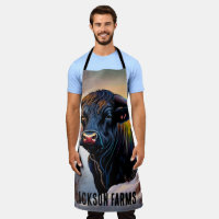 Black Angus Bull Winter