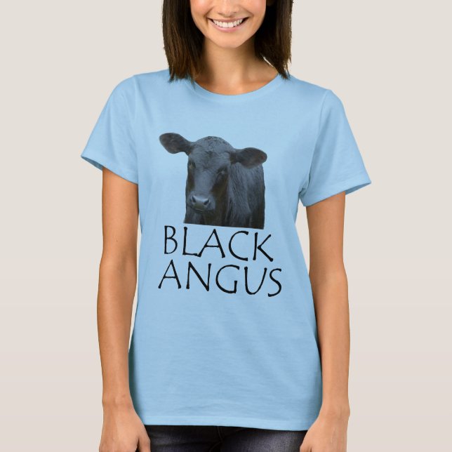Black Angus Cow Shirt (Front)