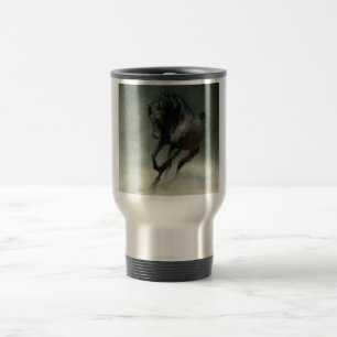 Black Arab Travel Mug