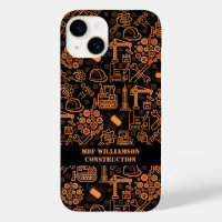 black Architectural Blueprint Engineer Pattern