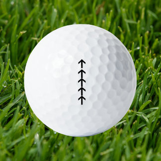 Black Arrows Golf Balls