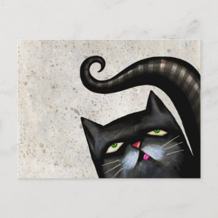 BLACK ART CUTE Postcards
