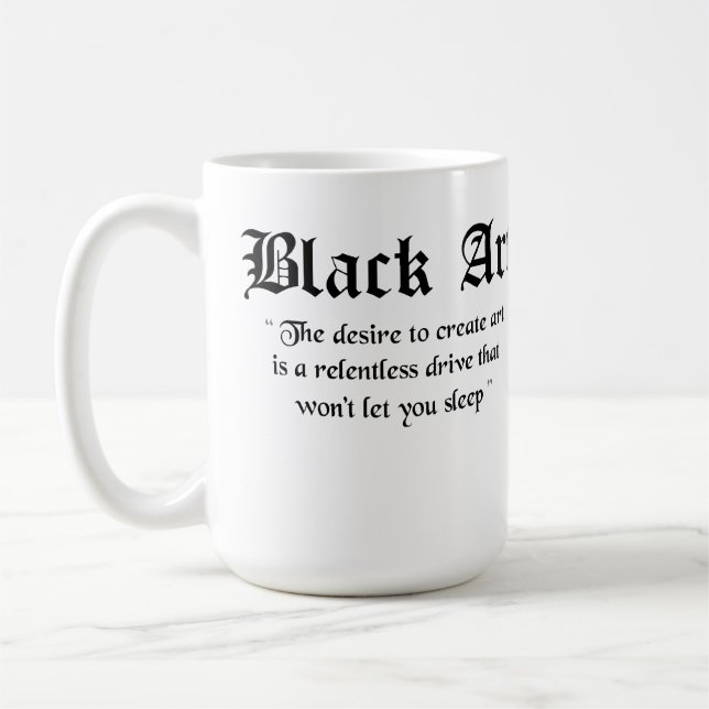 Black Art Official Mug (Left)
