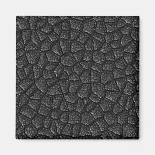 Black Asphalt Design Magnet