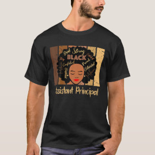 Black Assistant Principal Love African American T-Shirt