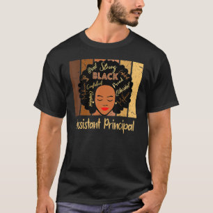 Black Assistant Principal Love African American T-Shirt
