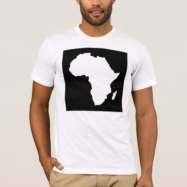 Black Audacious Africa T-Shirt (Front)