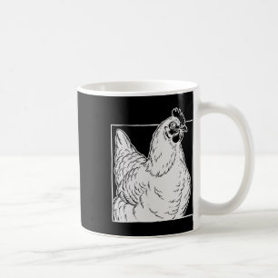 Black Australorp Chicken - Vintage Farm Art Coffee Mug