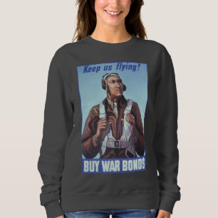 Black Aviators: U.S. WW2 Military Fighting Service Sweatshirt