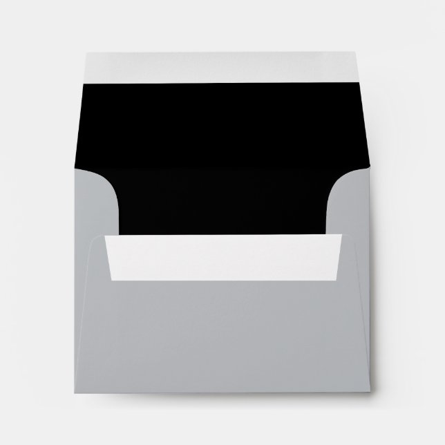 Black Background Colour Customise This! Envelope (Back (Bottom))