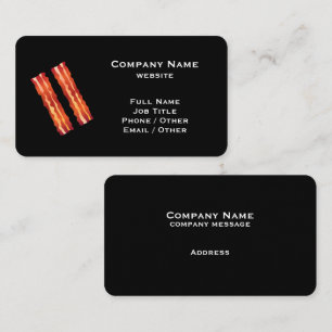 Black Bacon Business Card