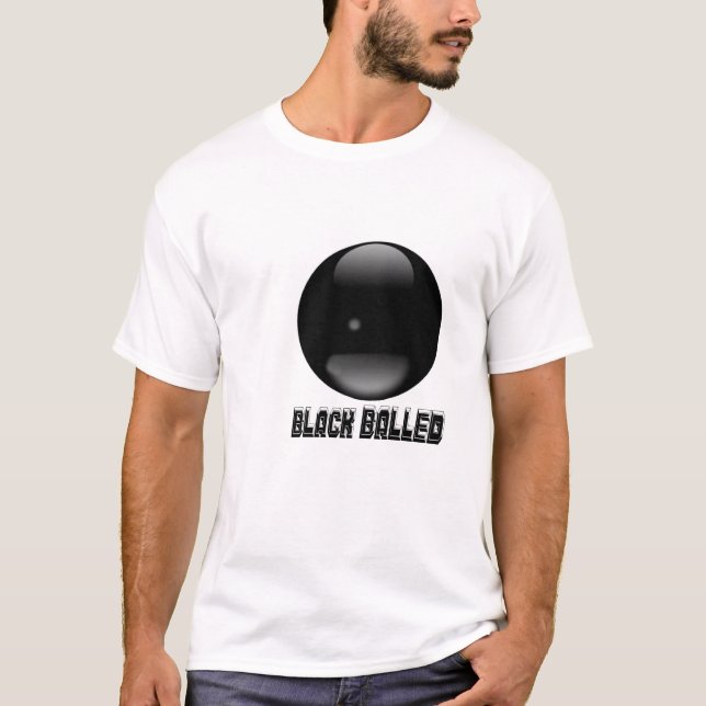 Black Balled T-Shirt (Front)