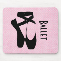Black Ballet Shoes En Pointe