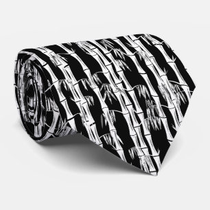 Black Bamboo Tie