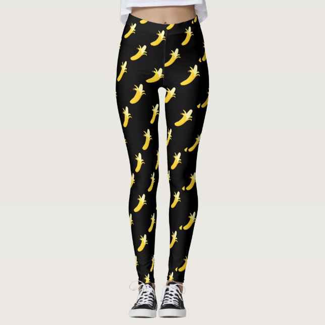 Black Banana Leggings (Front)