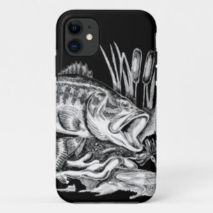 Black Bass Case-Mate iPhone Case