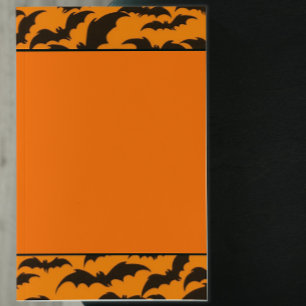 Black Bat Halloween Flyer