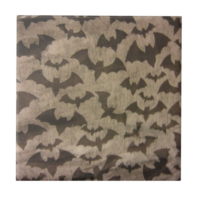 Black Bats Tile (Front)