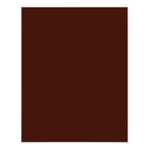 Black bean (solid color) photo print