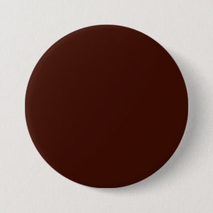 Black bean (solid colour) 7.5 cm round badge